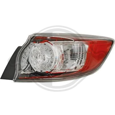 Kuva DIEDERICHS 5619394 Takavalot Oikea Uloin osa WY21W, LED