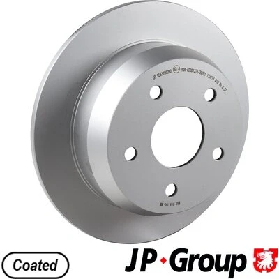 Kuva JP GROUP 5563200200 Jarrulevyt Taka akseli 305 10 5 täysi pinnoitettu JEEP: GRAND CHEROKEE 2