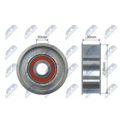 Kuva Kiristysrulla, moniurahihna CHRYSLER VOYAGER II, / GRAND III, JEEP CHEROKEE, CHEROKEE II OE 4796016