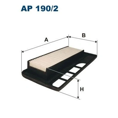 Kuva FILTRON AP 190/2 Ilmansuodatin 50 160 306 Suodatinpanos SUZUKI: IGNIS 2, Wagon R+ II Hatchback, OPEL: Agila A