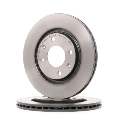 Kuva BREMBO COATED DISC LINE 09.4987.21 Jarrulevyt 266 20,5 4 tuuletettu sisältä pinnoitettu Ruuveilla CITROËN: Xsara Picasso, Farmari