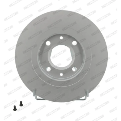 Kuva FERODO PREMIER Coat+ disc DDF1000C Jarrulevyt 266 13 4 täysi pinnoitettu Ruuveilla CITROËN: C3 I Hatchback, C4 II Cactus, C2 Hatchback