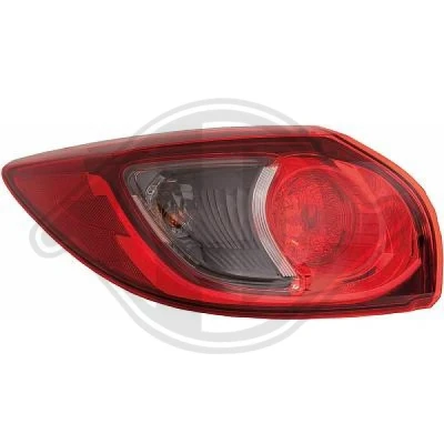 Kuva DIEDERICHS 5630091 Takavalot Vasen Uloin osa P21/5W, WY21W Ilman lampun kantaa MAZDA: CX 5 I