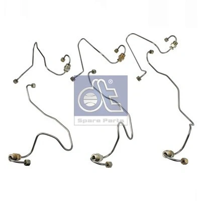 Kuva DT Spare Parts 4.90455 Korkeapainejohdinsarja, ruiskutusjärjestelmä