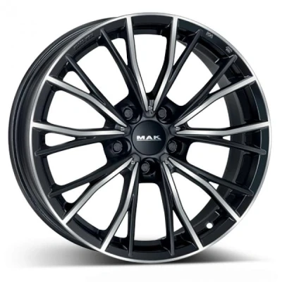 Kuva MAK Mark Black Polished 8x20 5/120 ET35 B72.6