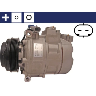 Kuva MAHLE ORIGINAL ACP 1004 000S Ilmastoinnin Kompressori 7SBU16C 12 PAG 46 R 134a Tiivisterenkaalla