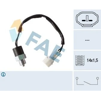 Kuva Kytkin, peruutusvalo SUZUKI VITARA, VITARA Cabrio OE 37610 60A00, 60A01, 8F0 512 131 A