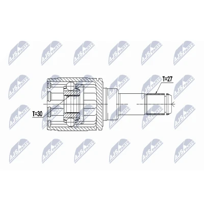 Kuva NTY NPW BM 066 Vetonivel Taka akseli, vasen, oikea BMW: 4 Coupe