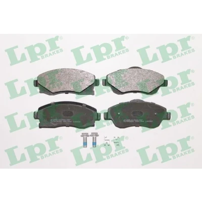 Kuva LPR 05P1004 Jarrupalat Ruuveilla OPEL: Corsa C Hatchback, Meriva A, Tigra Twintop
