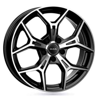 Kuva MAK Epica Black Machined Face 8x19 5/112 ET40 B76