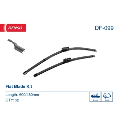 Kuva Pyyhkijänsulka Denso DF 099 Flatblade pyyhinsulka (rungoton) MAZDA: 6 Sedan, CX 5 II, Farmari