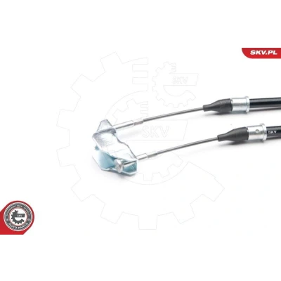 Kuva ESEN SKV 26SKV066 Käsijarruvaijeri Taakse, vasen, oikea 1252 / 1060x2mm OPEL: Astra G Caravan, Zafira A, CC