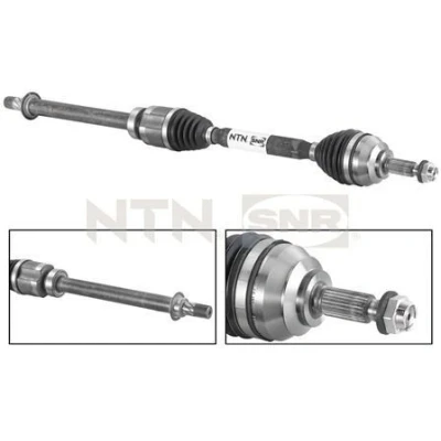 Kuva SNR DK55.064 Vetoakseli Etuakseli, oikea 982mm RENAULT: Clio 4