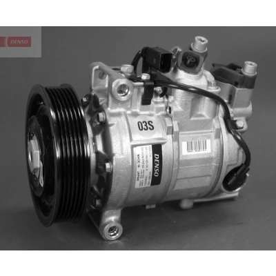 Kuva DENSO DCP02043 Ilmastoinnin Kompressori 6SEU14C PAG 46 R 134a AUDI: A4 B8 Avant, B7 Sedan