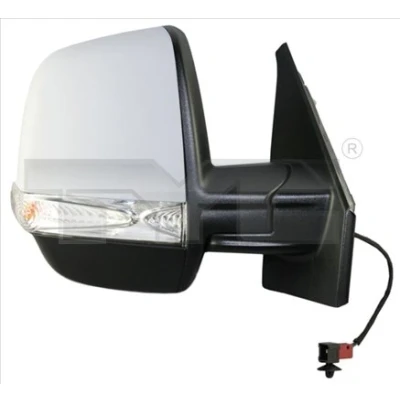 Kuva Ulkopeili Tyc 325 0148 Vasen Pohjustettu sähkö peilinsäädölle, Kupera, Lämmitettävä FIAT: Doblo II Van / Farmari