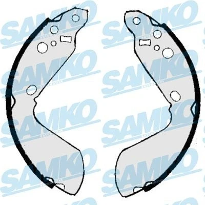 Kuva Jarrukenkäsarja, Taka akseli SUZUKI VITARA, VITARA Cabrio OE 5220056200, 5220056810, 5220056820