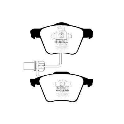 Kuva EBC Brakes DP1495 Jarrupalat Etuakseli AUDI: A6 C6 Avant, A4 B8 B7 SEAT: Exeo ST, Sedan