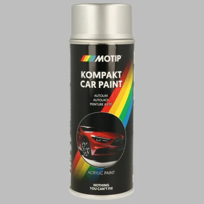 Kuva MOTIP 55265 Ajoneuvo yhdistelmämaali 400ml aerosoli hopea Kompakt silver metallic 12 ml
