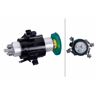 Kuva HELLA 8TF 358 306 391 Polttoainepumppu Sähköinen Bensiini Tiivisteillä BMW: 7, 5 Touring, Sedan