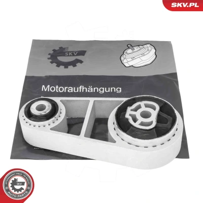 Kuva ESEN SKV 75SKV095 Moottorin Kumityyny Takana Kumimetallilaakeri Alumiini, Kumi 190mm 58mm FORD: MONDEO 3 Kombi, Stufenheck