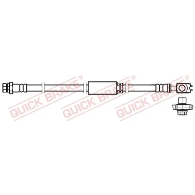 Kuva QUICK BRAKE 58.893X Jarruletku 577 M10x1 VOLKSWAGEN: Golf 6