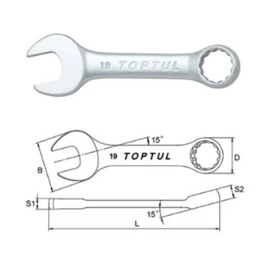 Kuva TOPTUL AAAF0707 Kiinto / rengasavain 7