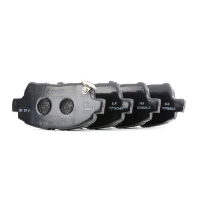 Kuva BREMBO P 83 103 Jarrupalat akustisella kulumavaroittimella Ilman tarvikkeita TOYOTA: Corolla IX Hatchback, Station Wagon, Sedan