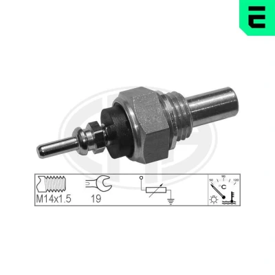 Kuva Tunnistin, jäähdytysnesteen lämpötila Daewoo, Mercedes benz, Ssangyong, Vw OE 002 542 25 17, 005 10 26 17