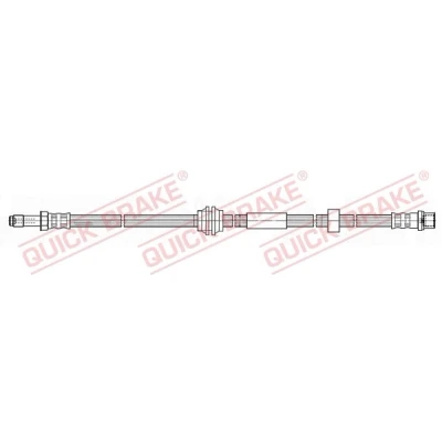 Kuva Jarruletku, Etuakseli, oikea, vasen Volvo C30, C70 cabriolet II, S40 V50 OE 30681723, 30683118, 30683555
