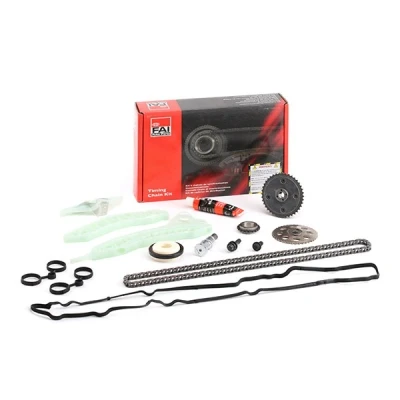 Kuva FAI AutoParts TCK118VVT Jakoketjusarja Tiivisteillä, Hammaspyörillä Yksinkertainen, Niittiketju PEUGEOT: 207 Hatchback, 308 I SW, Hatchback