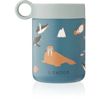 Kuva LIEWOOD Kian Kuvioitu Ruokatermos, Arctic Sea/Ocean view
