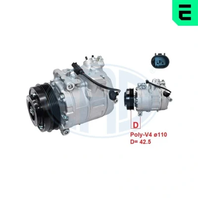 Kuva Kompressori, ilmastointilaite ALPINA, BMW OE 64506901781, 64509175481, 64526901781