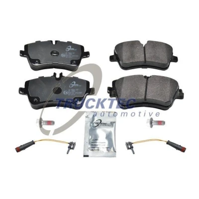 Kuva TRUCKTEC AUTOMOTIVE 02.35.127 Jarrupalat Etuakseli MERCEDES BENZ: C sarja Sedan, T modell, CLK Coupe