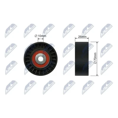 Kuva Kiristysrulla, moniurahihna FORD GALAXY II, MONDEO IV, Sedan Turnier S MAX, JAGUAR XF I, SPORTBRAKE, LAND ROVER DISCOVERY