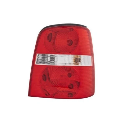 Kuva HELLA 2VP 008 759 061 Takavalot Oikea P21W, PY21W, R5W 12 Lasinkirkas, Punainen polttimoilla Lampun kannalla VOLKSWAGEN: Touran I