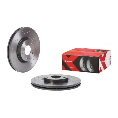 Kuva BREMBO 09.B266.1X Jarrulevyt 320 28 5 rei&#039;itetty/tuuletettu sisältä pinnoitettu INFINITI: FX SUV, M35 III