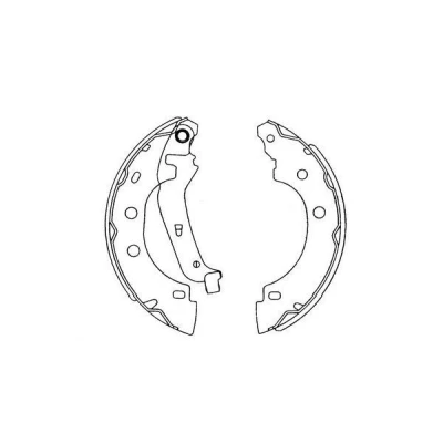 Kuva KAVO PARTS KBS 7410 Jarrukengät 203 39
