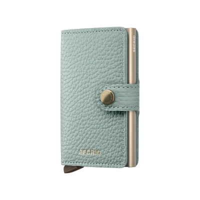 Kuva Secrid Miniwallet Pebble Sea Green Ilmainen kaiverrus