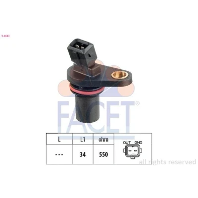 Kuva FACET 9.0043 Nokka Akselin Asentotunnistin Made in Italy OE Equivalent FORD: Focus Mk1 Hatchback, SCORPIO 2
