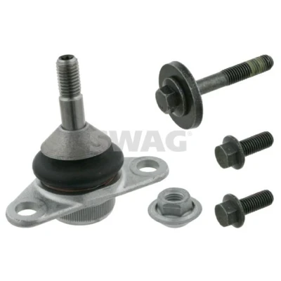 Kuva SWAG 55 92 3343 Alapallonivel Alla, Etuakseli, vasen, oikea Asennusmateriaalilla 12,7 Poikittaistukivarrelle VOLVO: V70 2, S60 I, S80 I