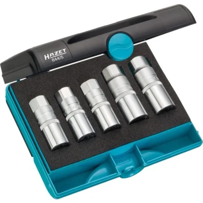 Kuva HAZET 844/5 Ulosvetotappi 5 185 Safety Insert System, SmartCase Kromi vanadium teräs