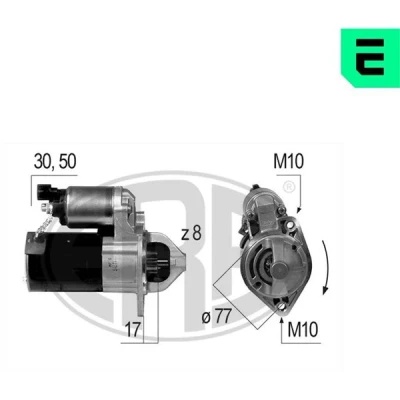 Kuva Käynnistin HYUNDAI, KIA OE 36100 2A100, 2A300, 2A305