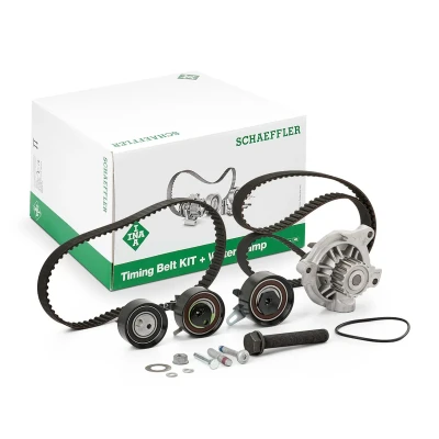 Kuva INA 530 0484 31 Vesipumppu + Jakohihnasarja Vesipumpulla VOLVO: S80 I, V70 2, I