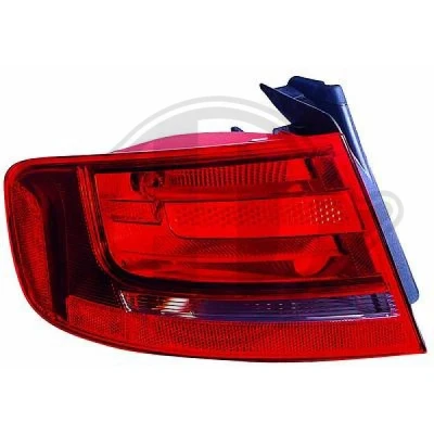 Kuva DIEDERICHS 1018090 Takavalot Oikea Uloin osa Ilman lampun kantaa AUDI: A4 B8 Sedan