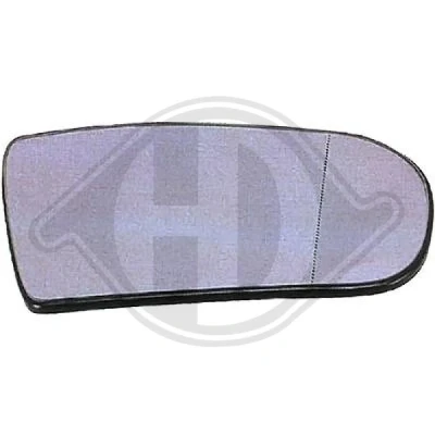 Kuva DIEDERICHS 1614327 Sivupeilin Lasi Vasen MERCEDES BENZ: E sarja Sedan, T modell