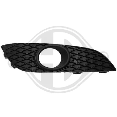 Kuva DIEDERICHS Priority Parts 1806146 Puskurin Ritilä Oikea Sumuvaloilla vasrustetuille autoille OPEL: Astra H Caravan, Hatchback