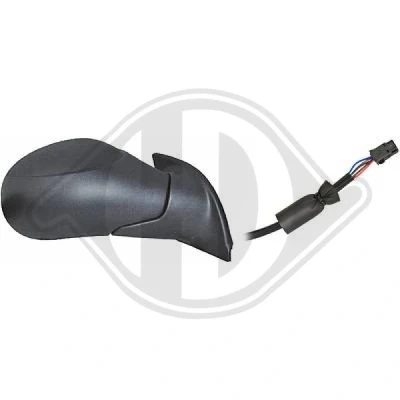 Kuva Ulkopeili Diederichs 4005126 Oikea Rakeinen Kupera, Lämpötilan tunnistimella, sähkö peilinsäädölle CITROËN: C3 I Hatchback