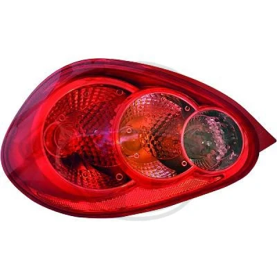 Kuva DIEDERICHS 6600091 Takavalot Vasen Ilman lampun kantaa TOYOTA: Aygo