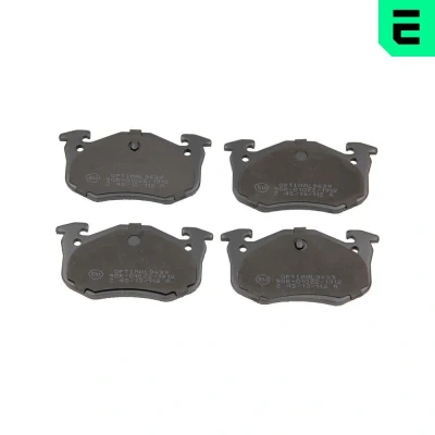 Kuva OPTIMAL BP 09639 Jarrupalat Taka akseli Ei kulumisenilmaisimelle PEUGEOT: 206 Hatchback, SW, 205 II RENAULT: CLIO 2, MEGANE 1