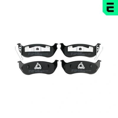 Kuva Jarrupalasarja, levyjarru, Taka akseli jeep cherokee, wrangler ii OE 05083882AB, 05083882AC, 05179242AA